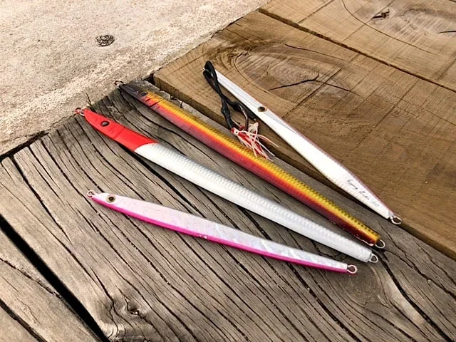 Vertical jigging lures