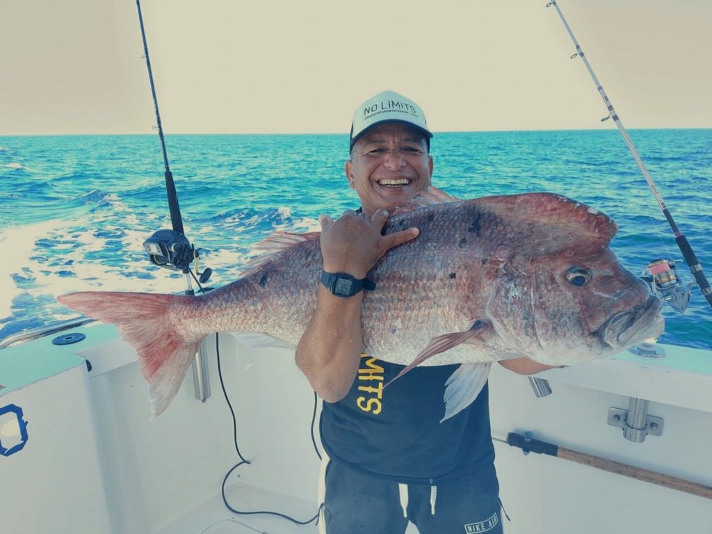 Grundfischen in Teneriffa