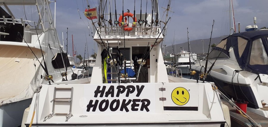 Charter de pesca Happy Hooker