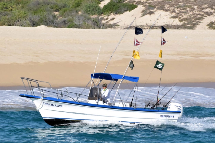 Tres Marlins Cabo San Lucas vissen